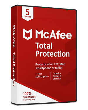 McAfee Total Protection (1Y / 5D)