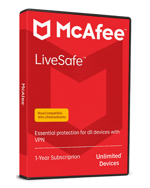 McAfee LiveSafe - Unlimited Devices (1Y)