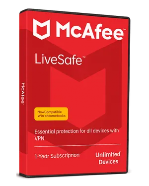 McAfee LiveSafe - Unlimited Devices (1Y)