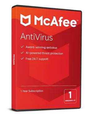 McAfee Antivirus Protection 2024 (1Y / 1PC)